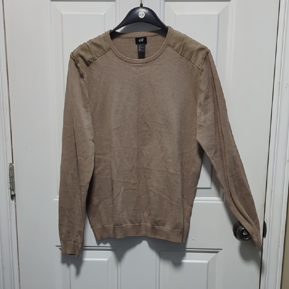 H&M Men's Tan Sweater